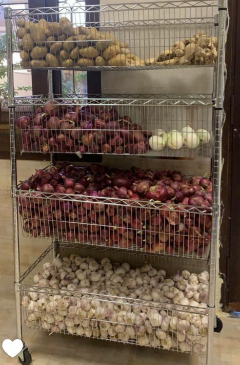 電鍍四層網籃廚房架，商用廚房的明智選擇-中山常勝-WELLAND川井