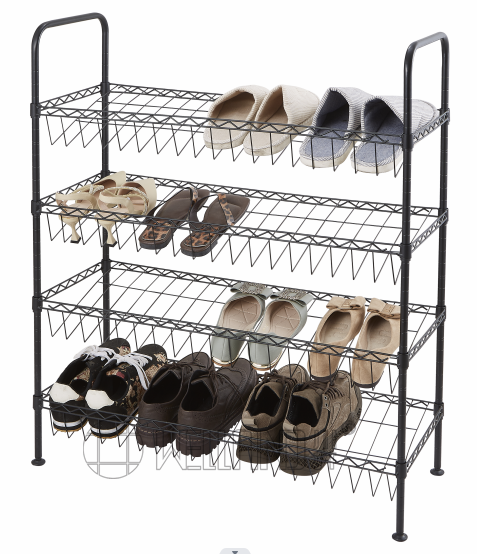 經濟實用環保熱銷四層家用鞋架 (1)