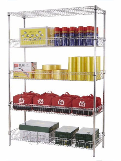 大容量商超辦公車間收納架