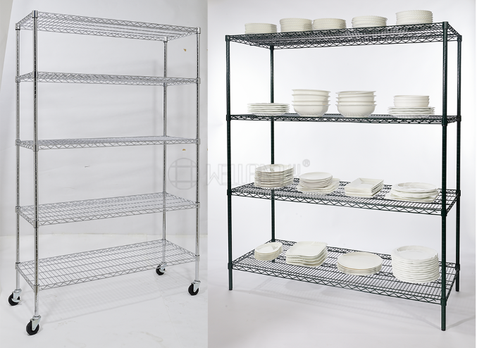 關于電鍍鉻工藝和噴粉烤漆工藝的區別-中山常勝-川井置物架收納架貨架