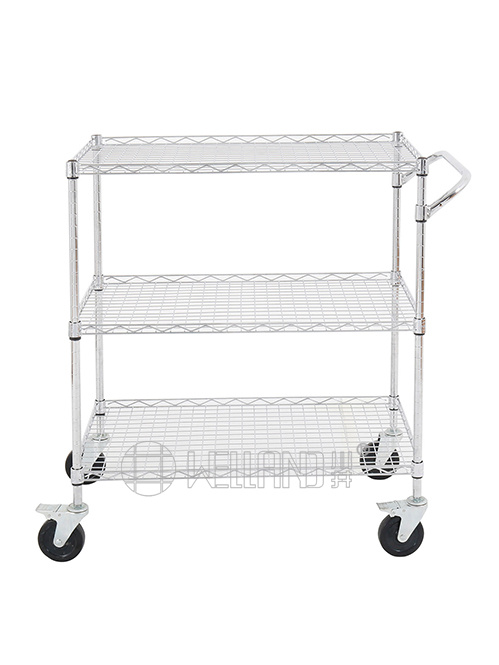 金屬方格網小推車揀貨車 金屬方格網小推車揀貨車