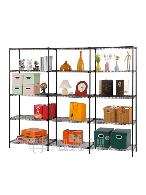 三列聯排置物架