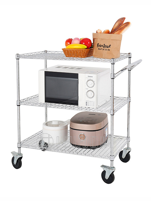 金屬方格網小推車揀貨車 金屬方格網小推車揀貨車