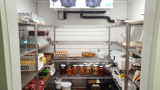 盒馬鮮生冷庫貨架案例