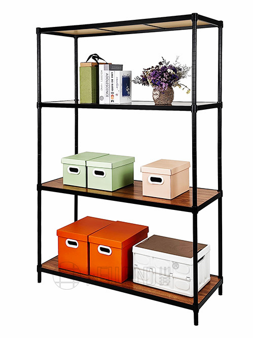 四層竹纖板層架子 四層竹纖板層架子