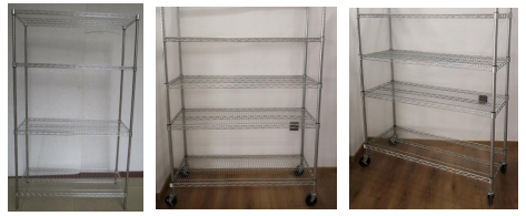 中山常勝工廠生產熱銷亞洲南美不銹鋼線網商用貨架-川井