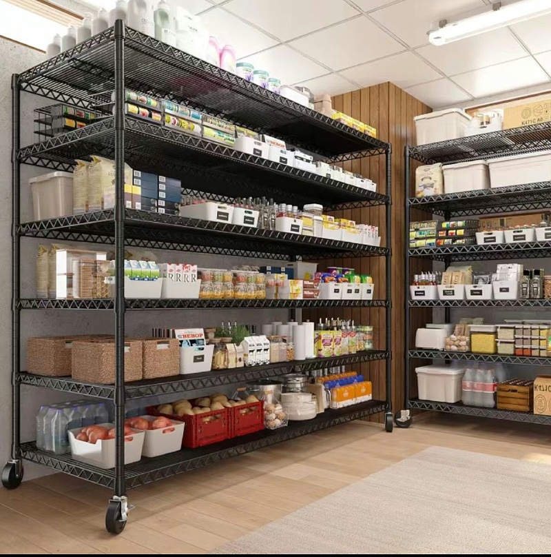 六層多功能實用商用貨架成功案例分享-中山常勝