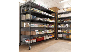 六層多功能實用商用貨架成功案例分享