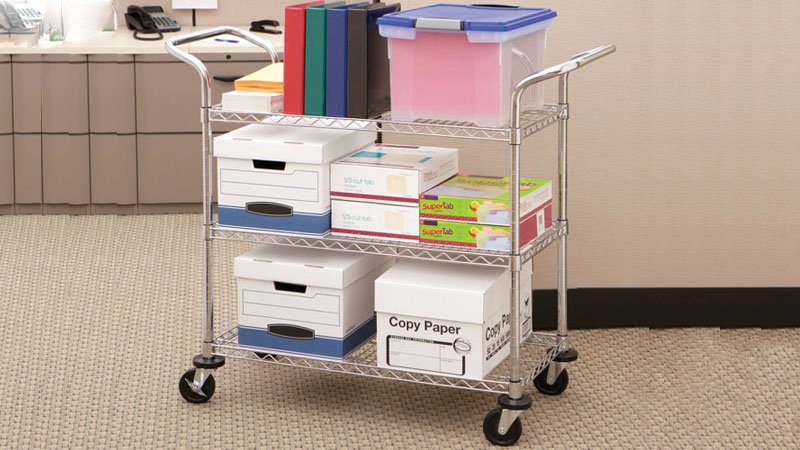 中山絲綢集團辦公室文具臺收納案例